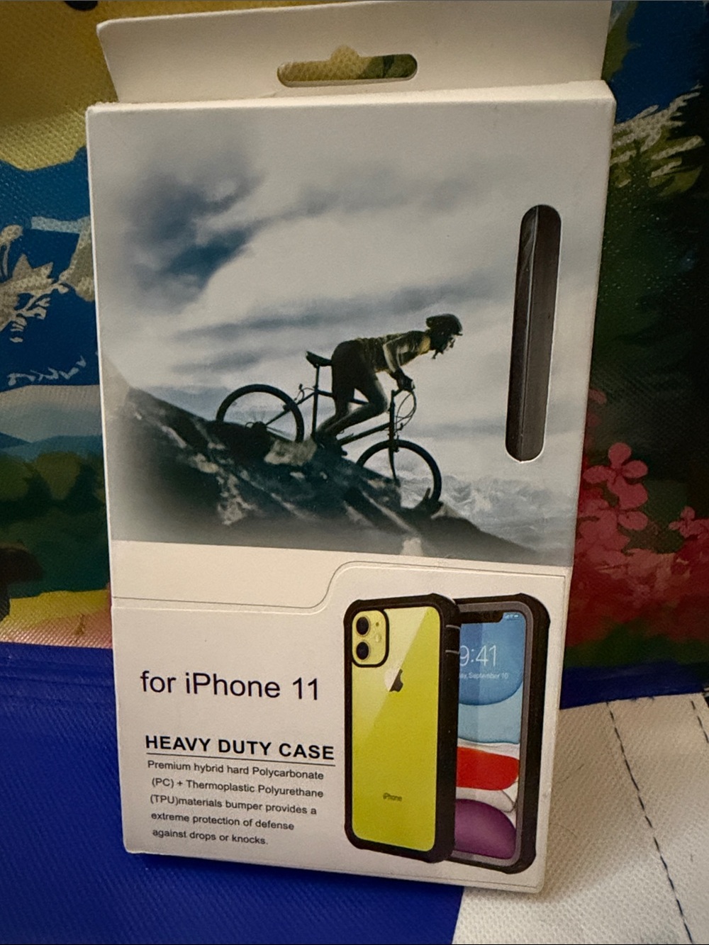 Heavy Duty Yellow iPhone 11 Case - Protective Hybrid Bumper